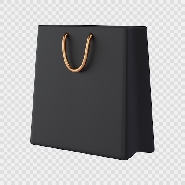 Shopping bag 3d icon