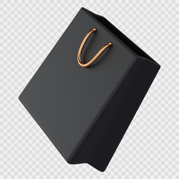 Shopping bag 3d icon