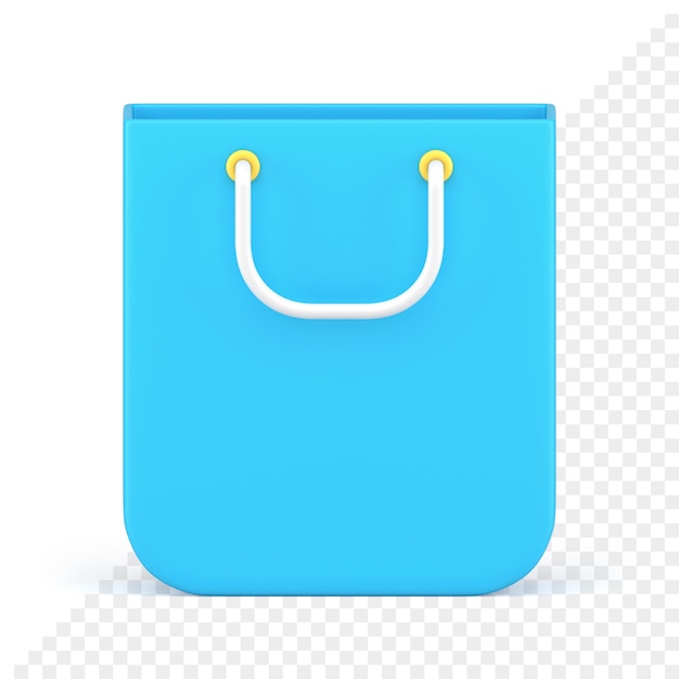 Shopping bag 3d icon