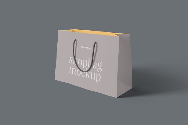 Shopping bag mockup