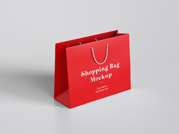 PSD shopping bag mockup