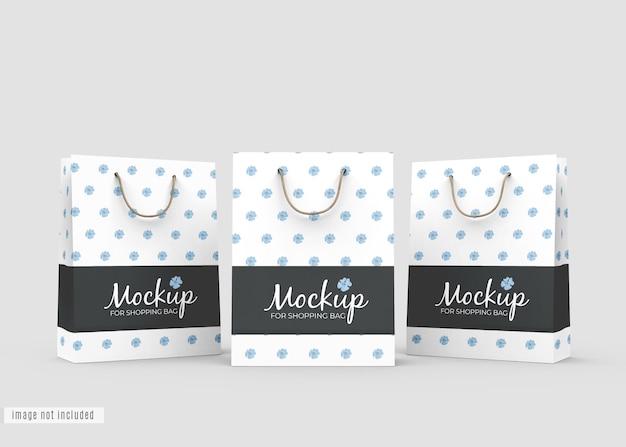 Shopping bag mockup