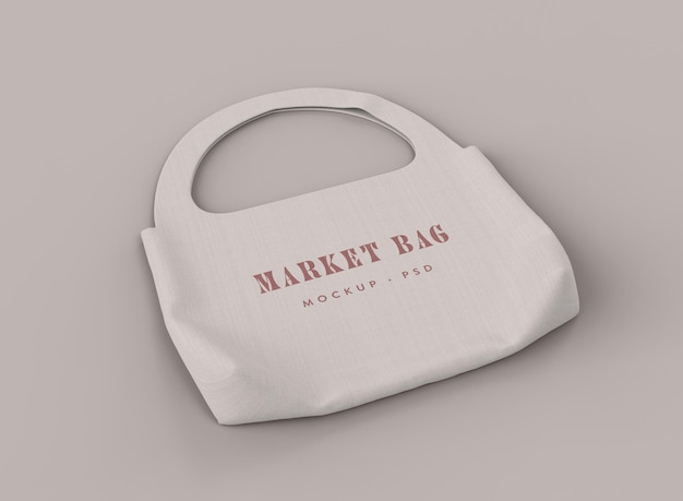 Mockup di borsa della spesa