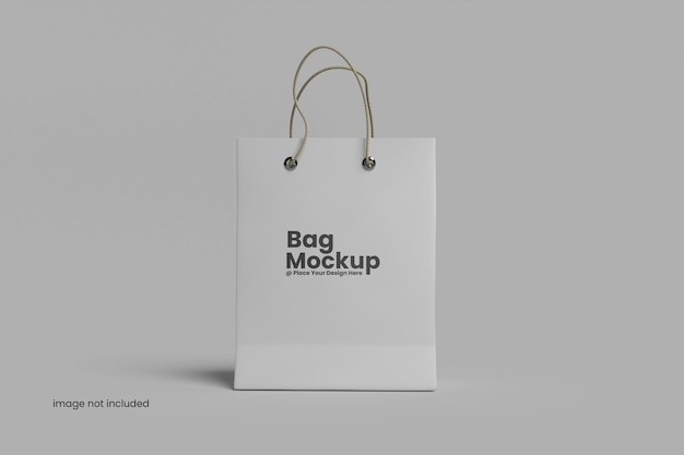 Shopping bag mockup