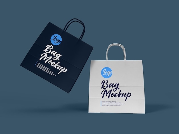 Shopping bag mockup