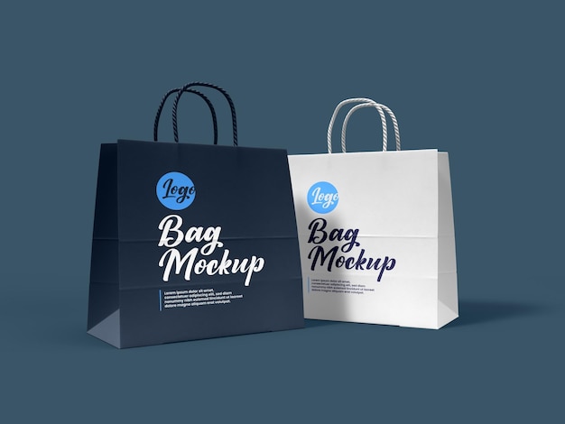 Shopping bag mockup