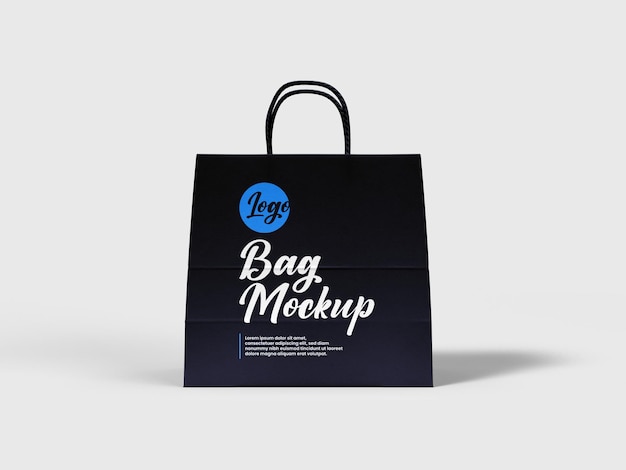 Shopping bag mockup