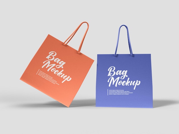 Shopping bag mockup