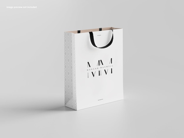 Shopping bag mockup