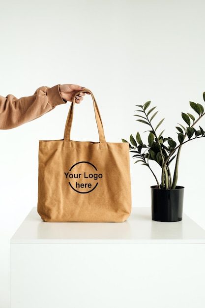 Shopping bag mockup