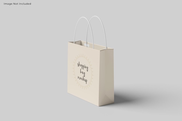 Бумажный макет сумки для покупок
