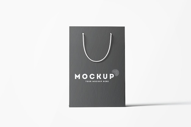 Shopping bag paper mockup