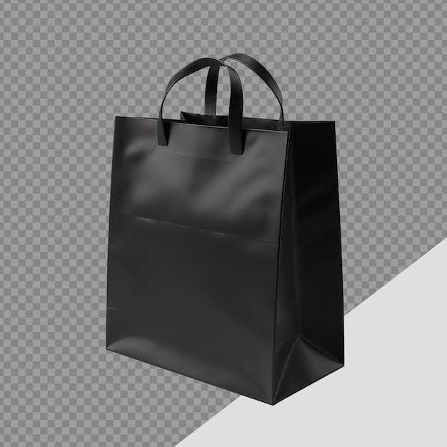 Shopping bag png isolated on transparent background
