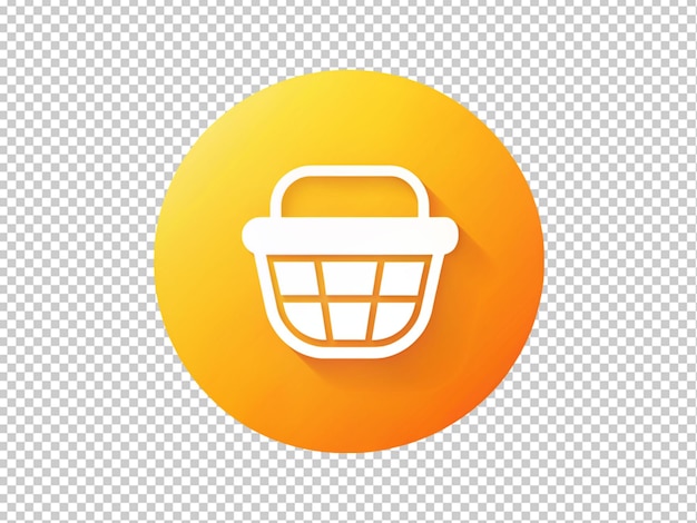 PSD shopping basket icon