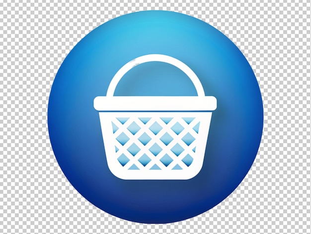 PSD shopping basket icon