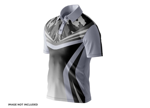 Mockup di maglietta polo manica corta