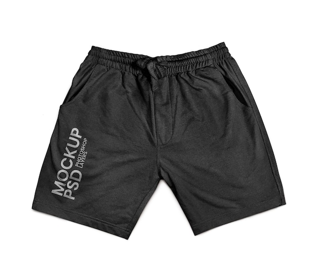 PSD shorts sport mockup