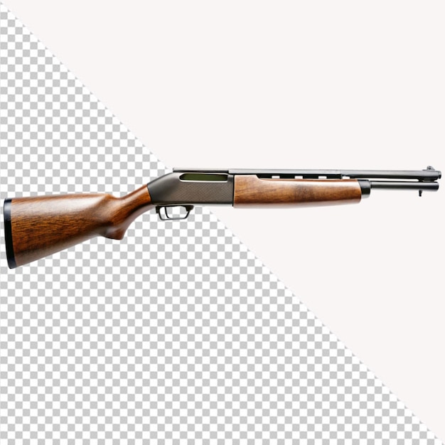 Shot gun on transparent background