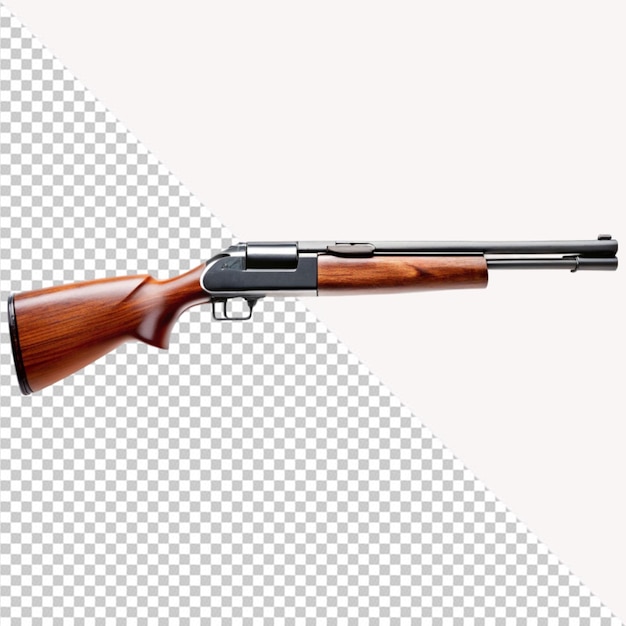 Shot gun on transparent background