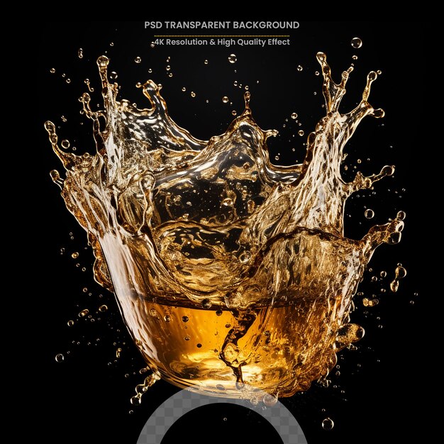 Di whisky con splash shot