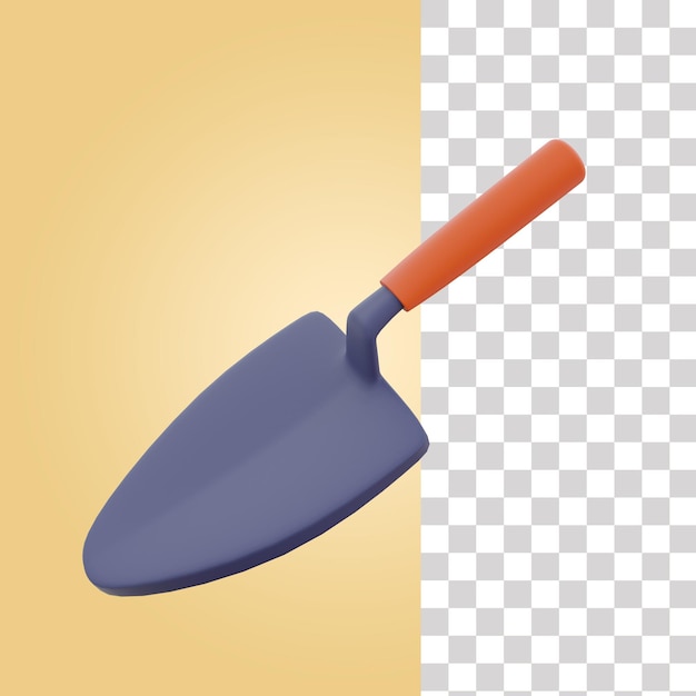 Shovel 3D Icon