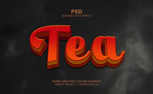 Show custom text effect