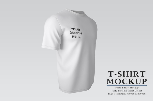 Vetrina mockup di t-shirt anteriore e posteriore isolato