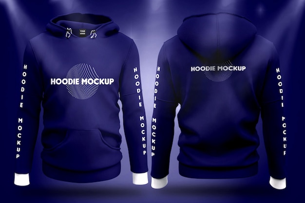 Showcase hoodie mockup