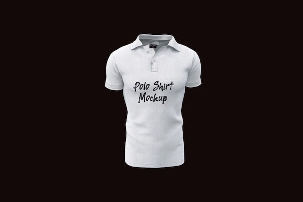 Showcase of polo shirt mockup