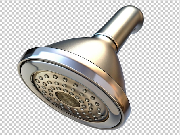 Showerhead with water dripping down