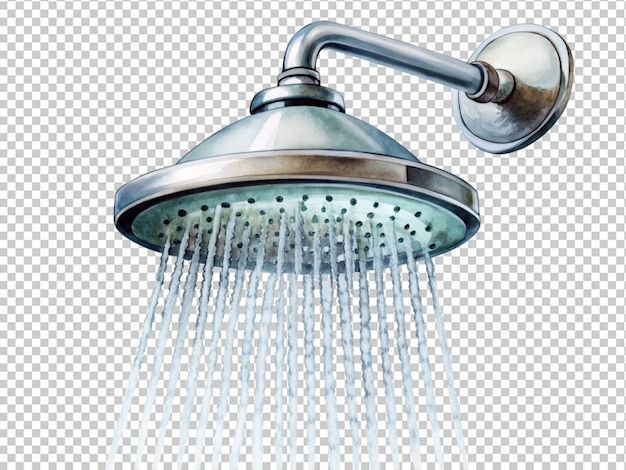 PSD showerhead with water dripping down