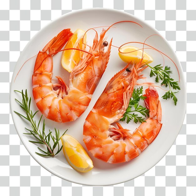 PSD shrimp transparent background