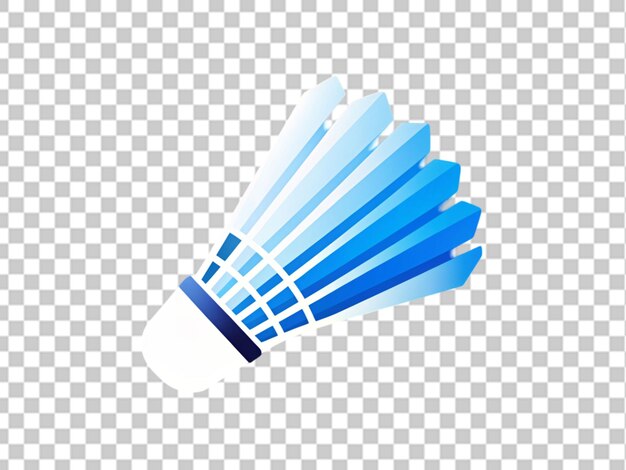 PSD shuttlecock icon isolated 3d render illustration