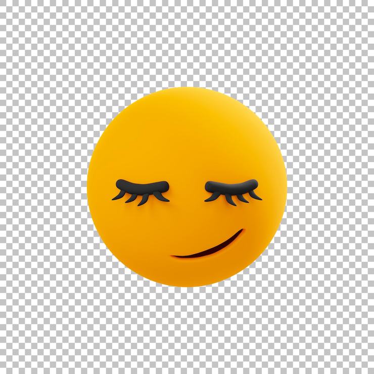 shy emoticon 3d emoji Icon