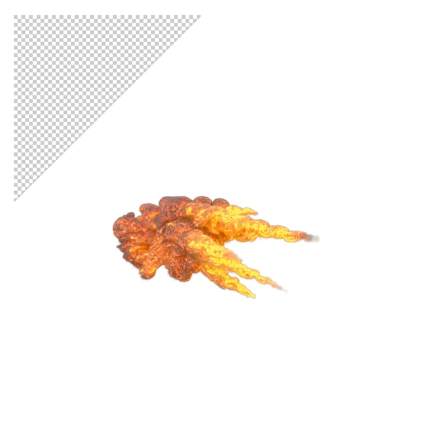 側面爆発 PNG