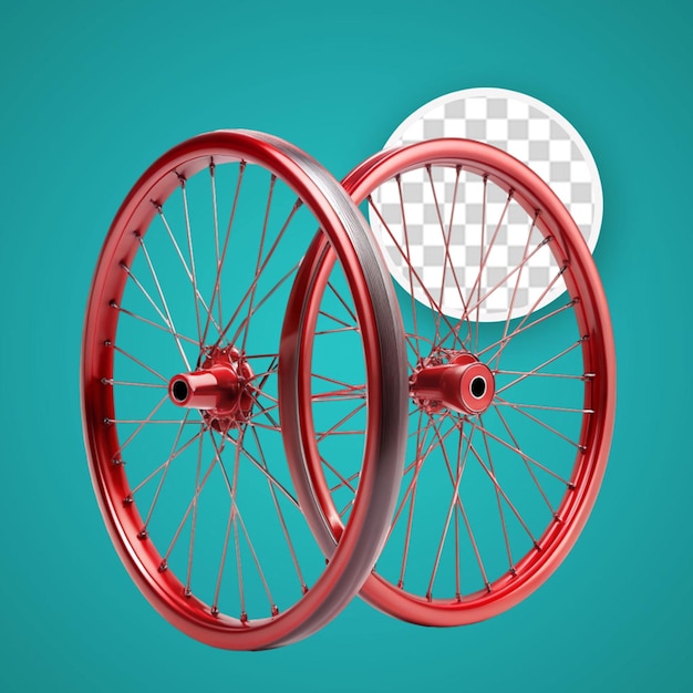 PSD side view of big wheel or monowheel cycle