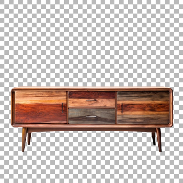 Sideboard on transparent background