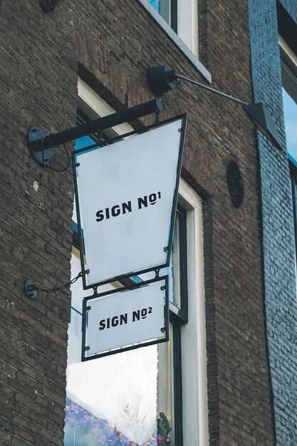 Sign no sign mega design