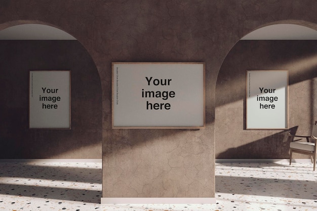 A sign that says your image here on it