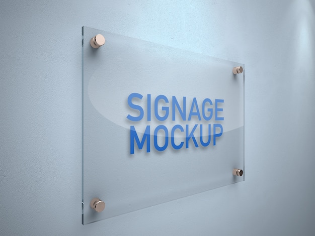 PSD signage-board-mockup