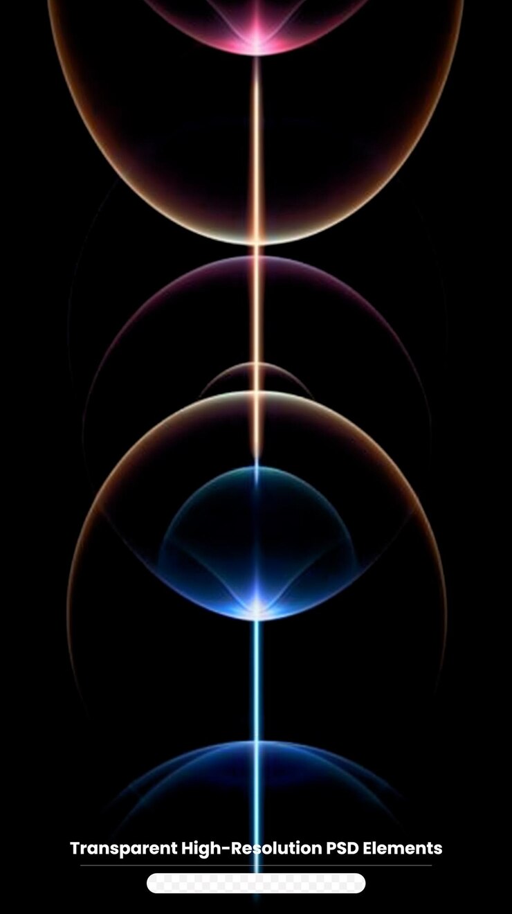 PSD silhouette of music audio speaker on transparent background light circle