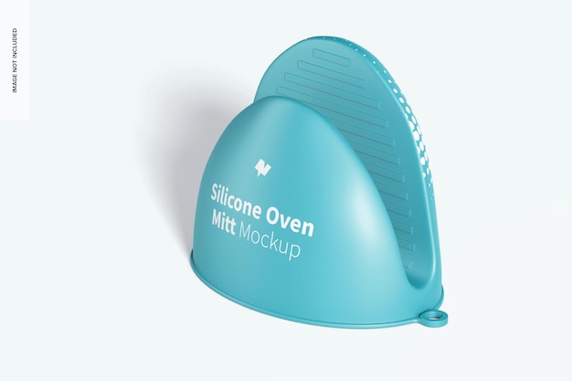 Silicone Oven Mitt Mockup