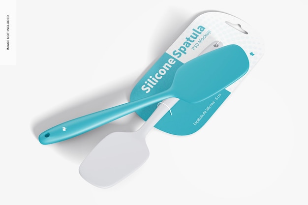 Silicone Spatulas Mockup