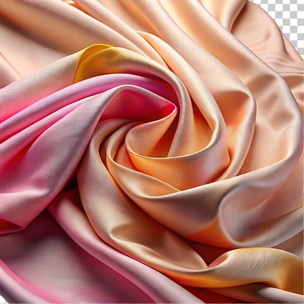 PSD silk scarf with multiple colors