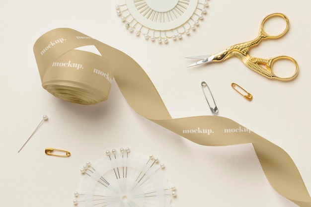silk tape real context mockup
