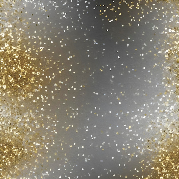 PSD silver and gold glitter color gradient background