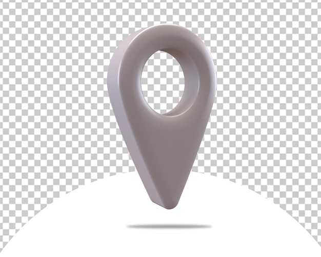 PSD silver location map 3d gps pointer