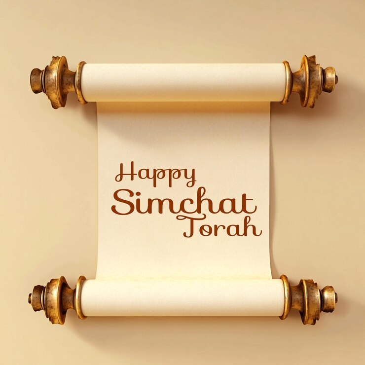 PSD simchat torah celebration joyous designs for a sacred jewish holiday