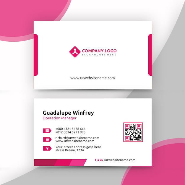 PSD simple business card design