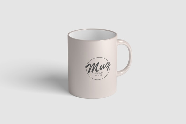 Simple coffee mug mockup